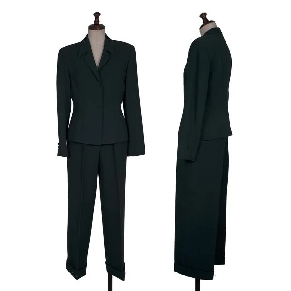 ポールスミスPaul Smith WOMEN ウール2Bジャケット 藍色38 K-152128_014