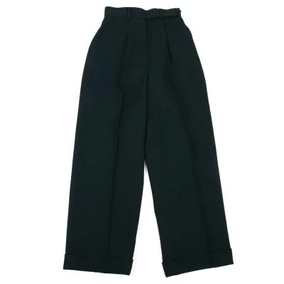 Paul Smith WOMEN Wool Tuck Double Pants