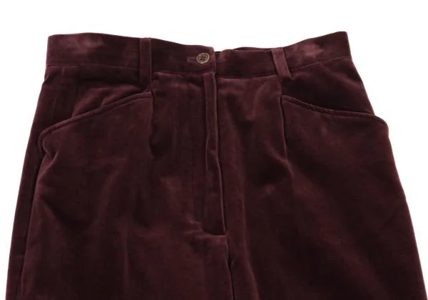 Paul Smith Velor Tapered Pants K-152150_002