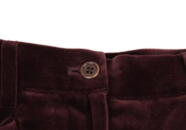 Paul Smith Velor Tapered Pants K-152150_003