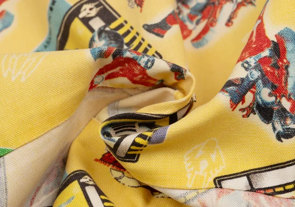 COMME des GARCONS HOMME PLUS Kamen Rider Ryuki Printed Open Collar Shirt K-152161_018