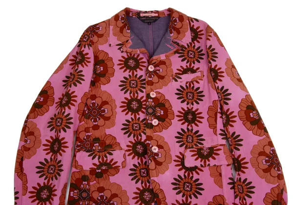 COMME des GARCONS HOMME PLUS Dyed Floral Printed Jacket K-152163_002