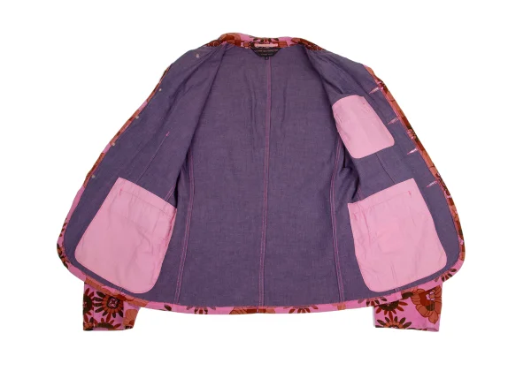 COMME des GARCONS HOMME PLUS Dyed Floral Printed Jacket K-152163_015