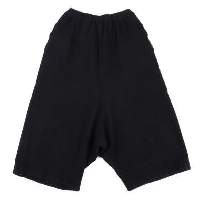 COMME des GARCONS Fulling Wool Dropped Crotch Pants