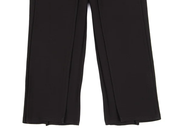 ジャンポールゴルチエ ファムJean Paul GAULTIER FEMME ウールタック折り返しテーパードパンツ 焦げ茶40 K-152249_005