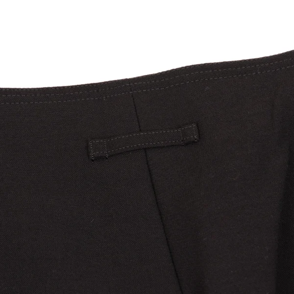 ジャンポールゴルチエ ファムJean Paul GAULTIER FEMME ウールタック折り返しテーパードパンツ 焦げ茶40 K-152249_009