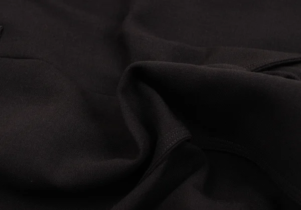 ジャンポールゴルチエ ファムJean Paul GAULTIER FEMME ウールタック折り返しテーパードパンツ 焦げ茶40 K-152249_010
