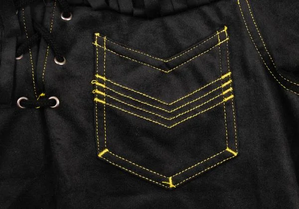 GAULTIER JEAN'S Stitch Fringe Lace Up Tops K-152256_007