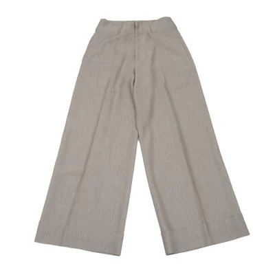Y's Wool blend double wide pants