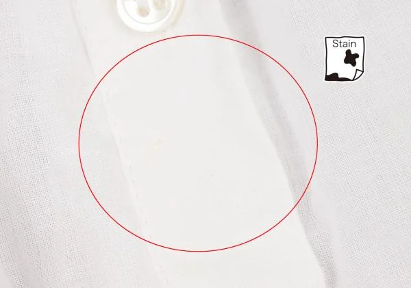 COMME des GARCONS Cotton Linen Frill Neck Tunic K-152307_004