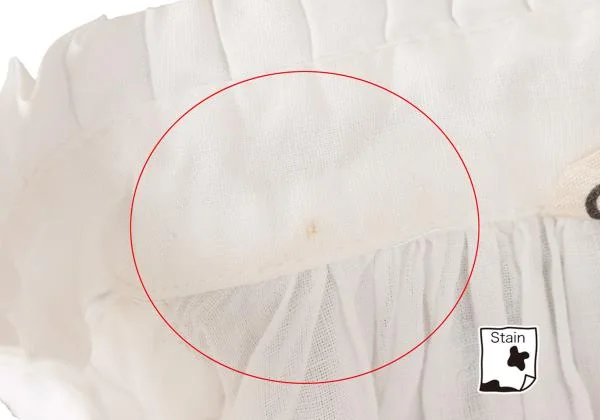 COMME des GARCONS Cotton Linen Frill Neck Tunic K-152307_007