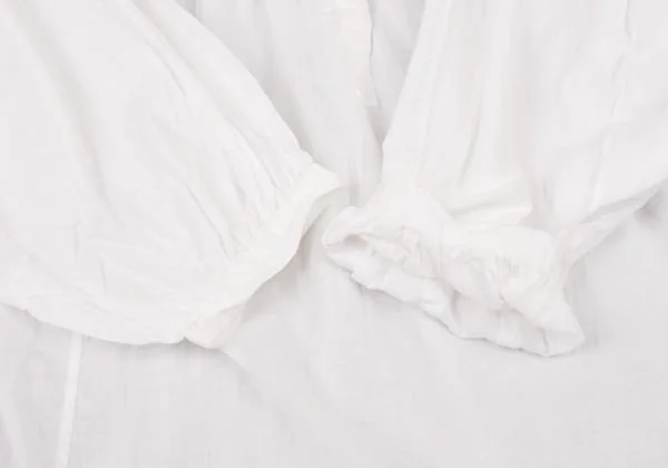 COMME des GARCONS Cotton Linen Frill Neck Tunic K-152307_010