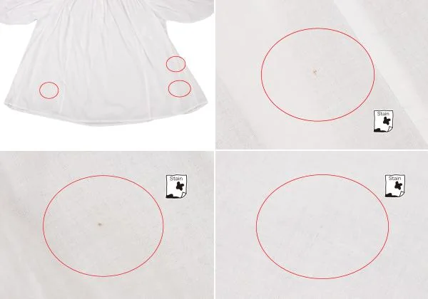 COMME des GARCONS Cotton Linen Frill Neck Tunic K-152307_011