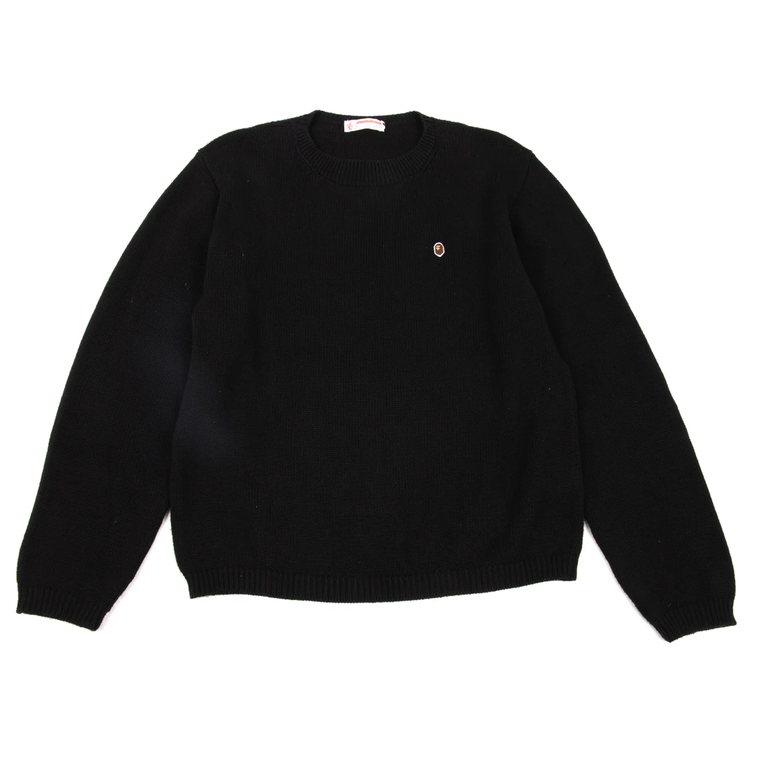 A BATHING APE•ウールニットカーディガン•エイプ 美品】A BATHING APE エイプ フィッシャーマンニット