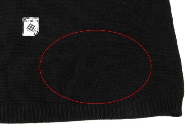 A BATHING APE Cotton Patch Knit Sweater K-152385_011