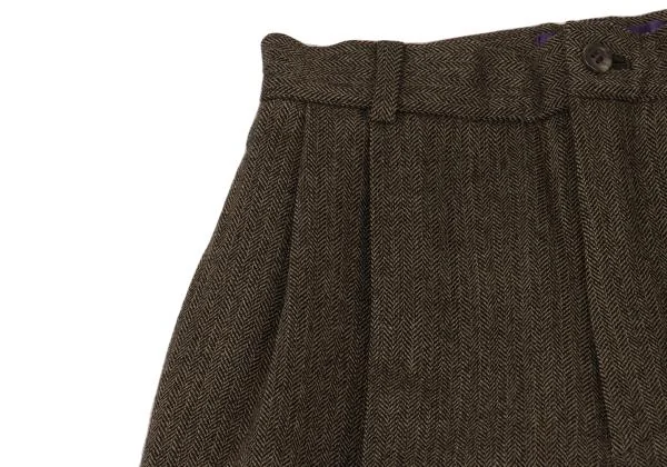 Ralph Lauren Herringbone Weave Hem Double Pants K-152391_004