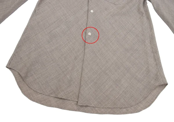COMME des GARCONS HOMME PLUS Bias Tuck Design Shirt K-152452_012