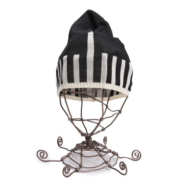 Jean Paul GAULTIER FOR SEPT PREMIERES Measure Jacquard Knit Cap K-152549_002