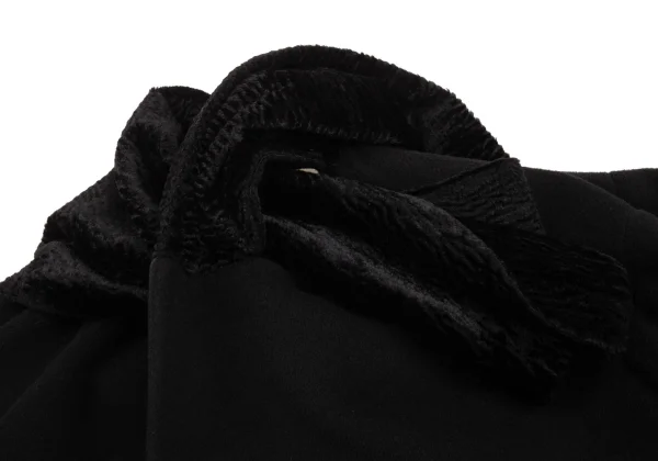 COMME des GARCONS Lapel Design Wool Cashmere Buttonless Coat K-152626_004