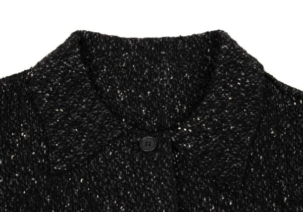 JEAN COLONNA Tweed Out Seam Collar Coat K-152664_004