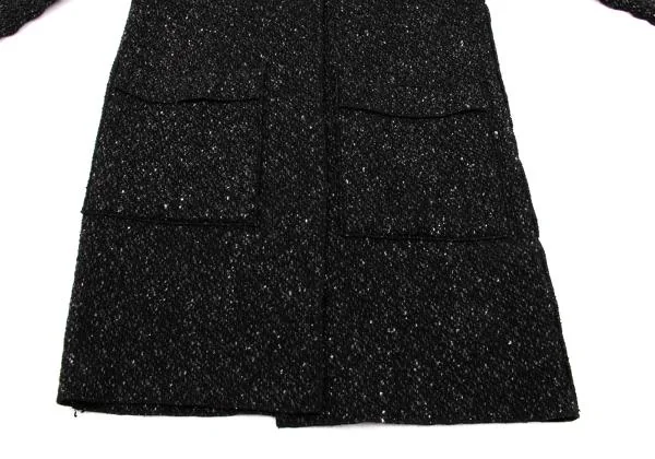 JEAN COLONNA Tweed Out Seam Collar Coat K-152664_008