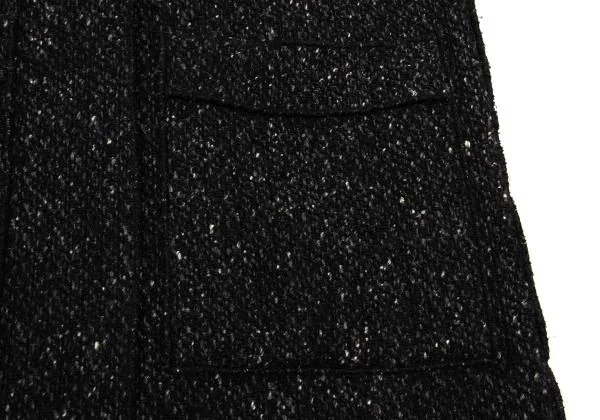 JEAN COLONNA Tweed Out Seam Collar Coat K-152664_009