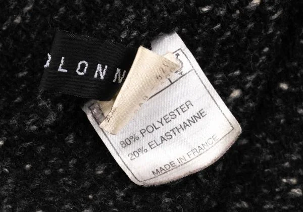 JEAN COLONNA Tweed Out Seam Collar Coat K-152664_014