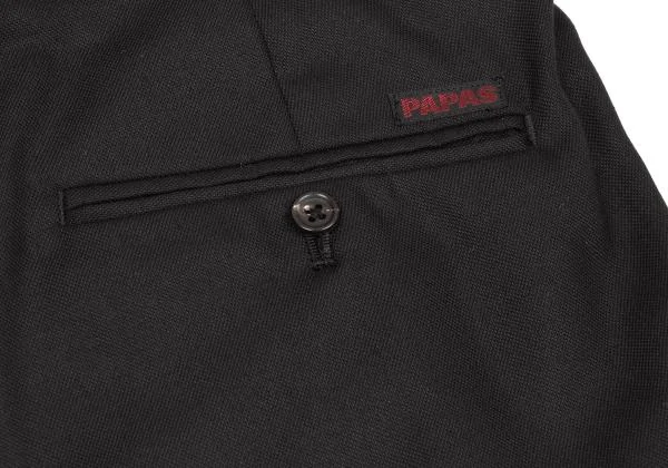 Papas Wool Silk Two Tuck Pants K-152717_011