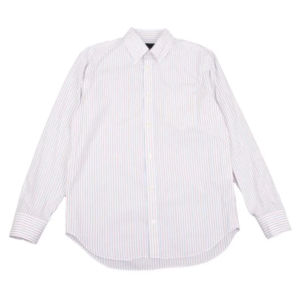 Papas+ Color Stripe Shirt White,Multi-Color M K-152724_001