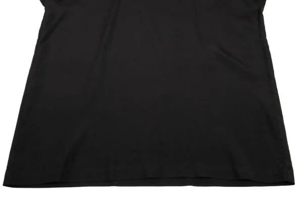イッセイミヤケISSEY MIYAKE シルクキュプラTシャツ 黒M K-152735_005
