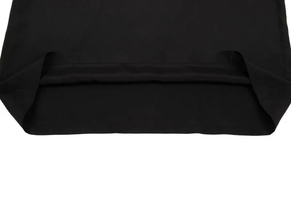 イッセイミヤケISSEY MIYAKE シルクキュプラTシャツ 黒M K-152735_006