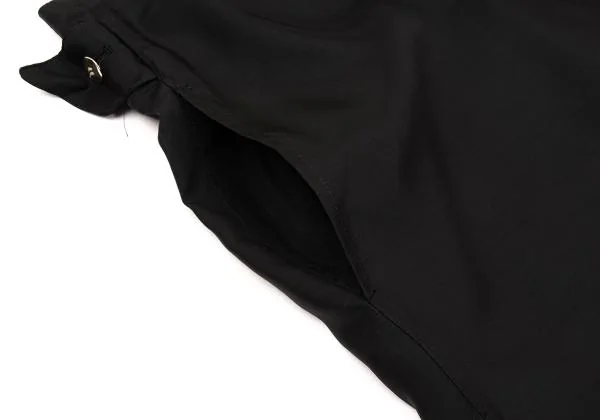 イッセイミヤケISSEY MIYAKE シルクキュプラセットアップ 黒M K-152737_015