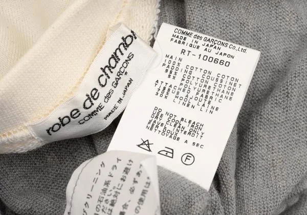 robe de chambre COMME des GARCONS Docking Dolman Sweat Dress K-152742_013