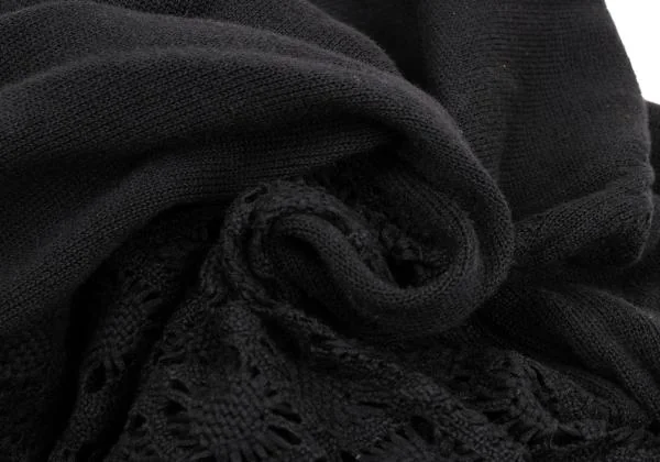 Yohji Yamamoto FEMME Design Weave Switching Knit Jacket K-152779_015