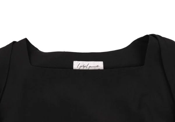 Yohji Yamamoto FEMME Rayon Hem Draw Design Deformed Tops K-152782_004