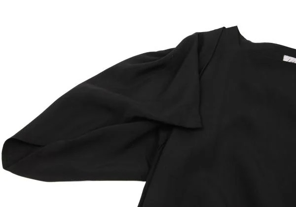 Yohji Yamamoto FEMME Rayon Hem Draw Design Deformed Tops K-152782_005