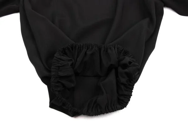 Yohji Yamamoto FEMME Rayon Hem Draw Design Deformed Tops K-152782_008