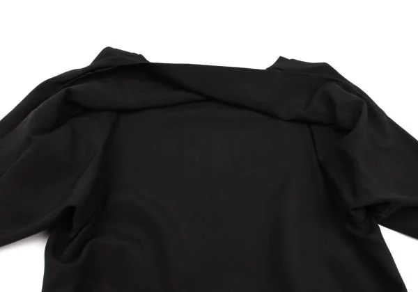 Yohji Yamamoto FEMME Rayon Hem Draw Design Deformed Tops K-152782_010