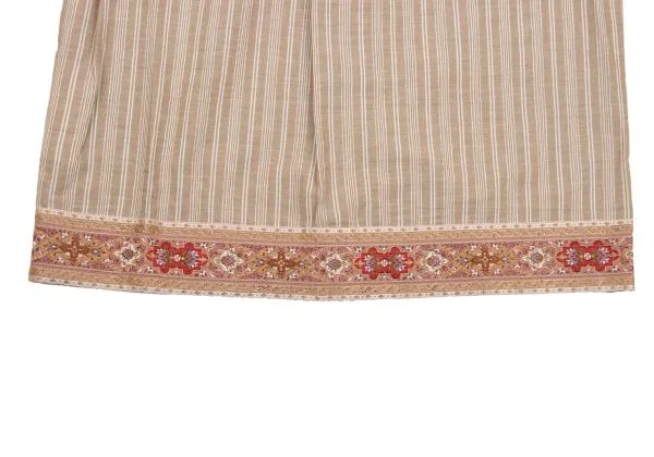 ROMEO GIGLI Cotton Jacquard Taping Design Striped Shirt K-152796_014