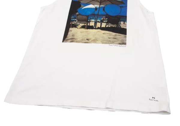 Paul Smith PS Beach Photo Printed Tank Top K-152806_009