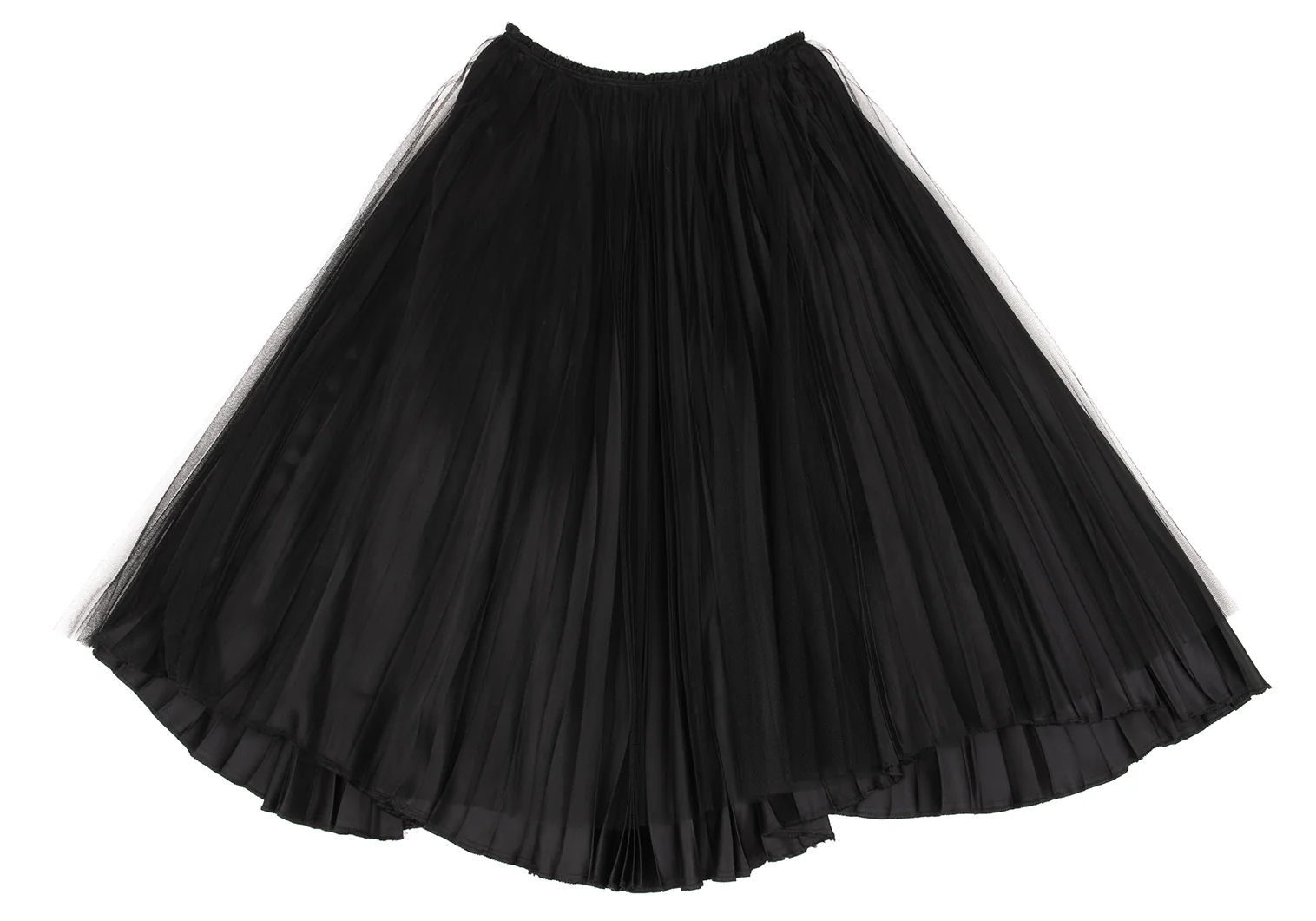 コムデギャルソンCOMME des GARCONS チュールオーバーサテン