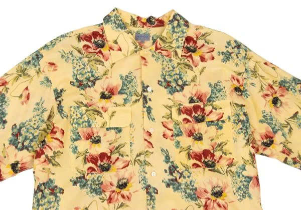 KENZO Floral Printed Flap Pocket Shirt K-152842_002