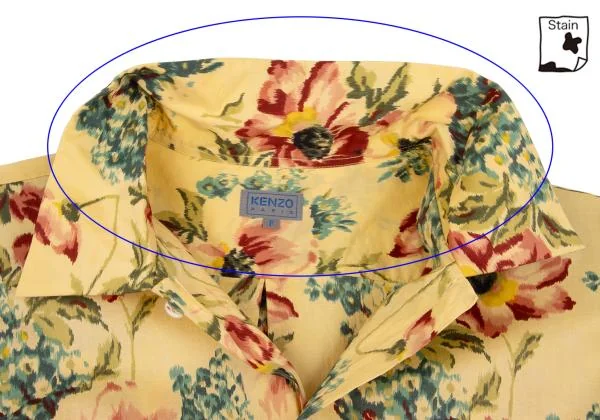 KENZO Floral Printed Flap Pocket Shirt K-152842_007