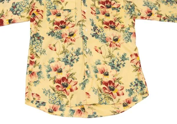 KENZO Floral Printed Flap Pocket Shirt K-152842_011