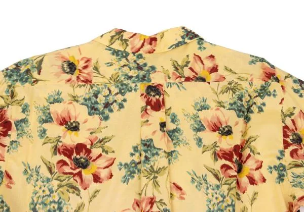 KENZO Floral Printed Flap Pocket Shirt K-152842_014