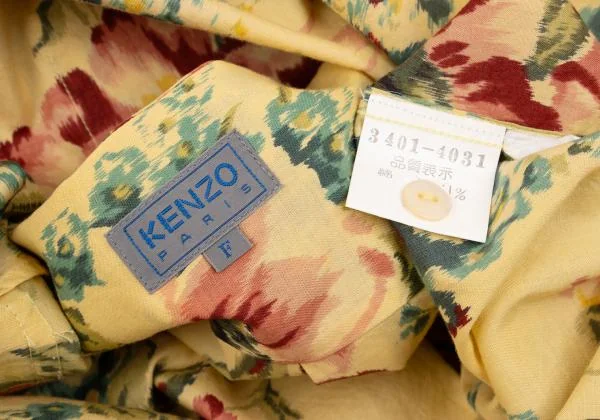 KENZO Floral Printed Flap Pocket Shirt K-152842_017