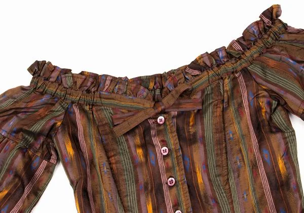 KENZO Stripe Jacquard Top & Skirt K-152860_004