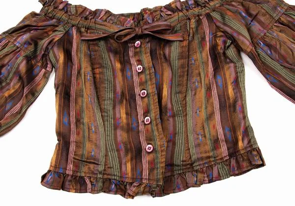 KENZO Stripe Jacquard Top & Skirt K-152860_009