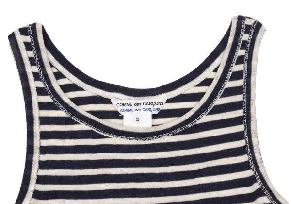 COMME des GARCONS Striped Knit Tank Top K-153021_003