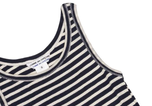 COMME des GARCONS Striped Knit Tank Top K-153021_004